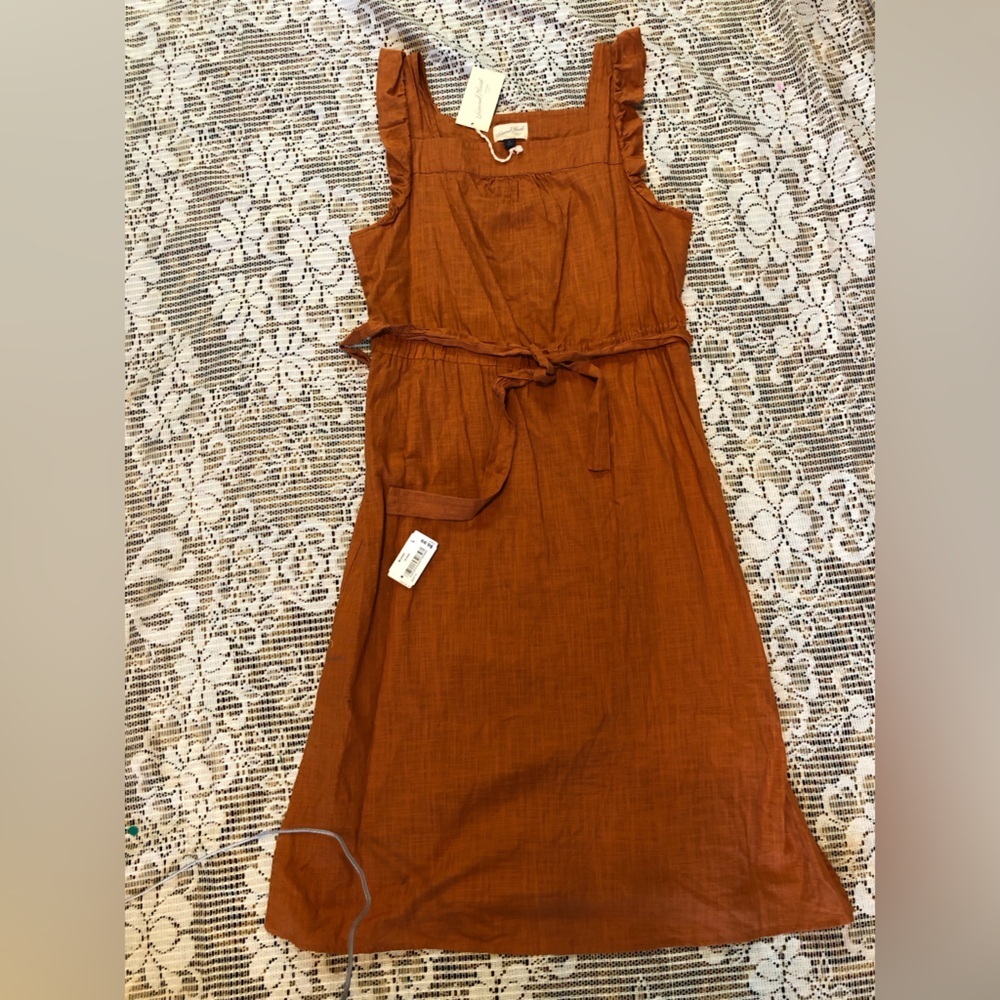 Rust Orange Universal thread NWT extra large Dres… - image 1